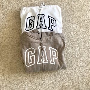 Gap zip ups